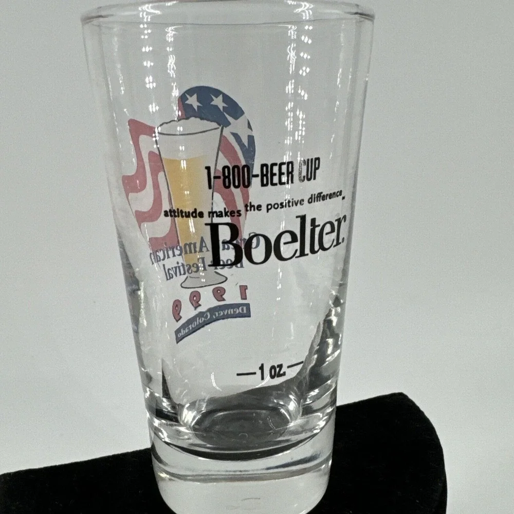Tasting Glass 8oz‎ Great American Beer Festival GABF 1999 Denver CO Barware